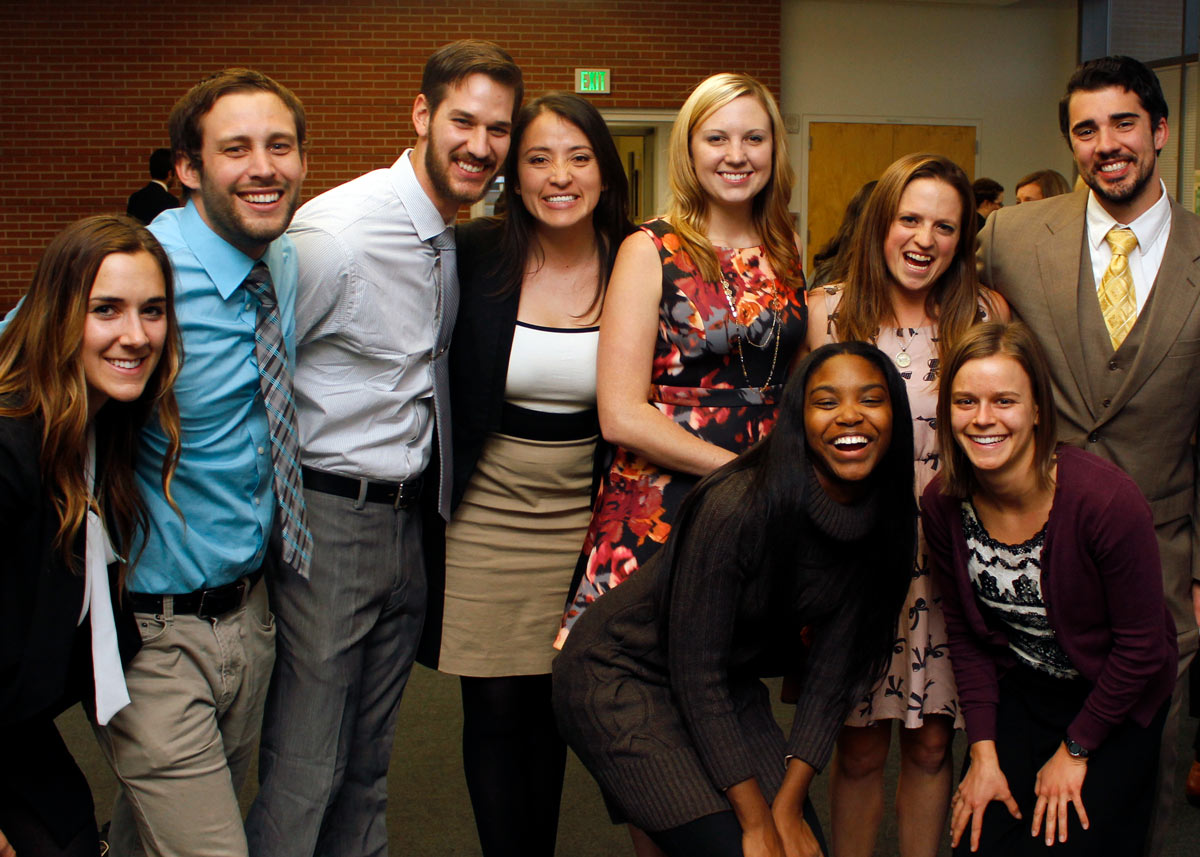 Group of ColoradoSPH student smiling