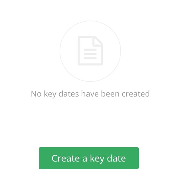 Create a key date