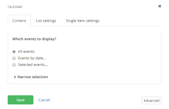 indify calendar widget indify calendar widget