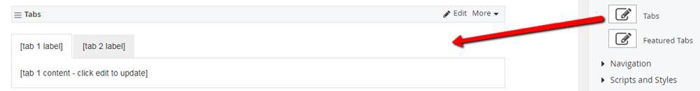 Dragging tab widget to content area Dragging tab widget to content area
