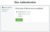 Duo authentication device question image