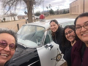 Límon and CASFV staff in El Paso