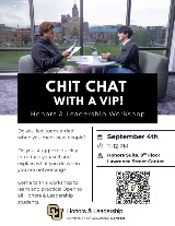 Chit Chat with a VIP Advertisement