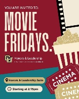 Movie Fridays graphic advertisement