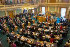 Colorado Legislature pictured from above