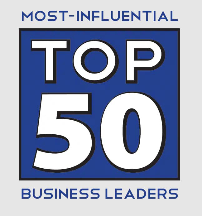 Most-Influential Top 50 Business Leaders.