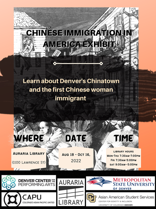 CHINESE IMMIGRATION IN AMERICA EXHIBIT