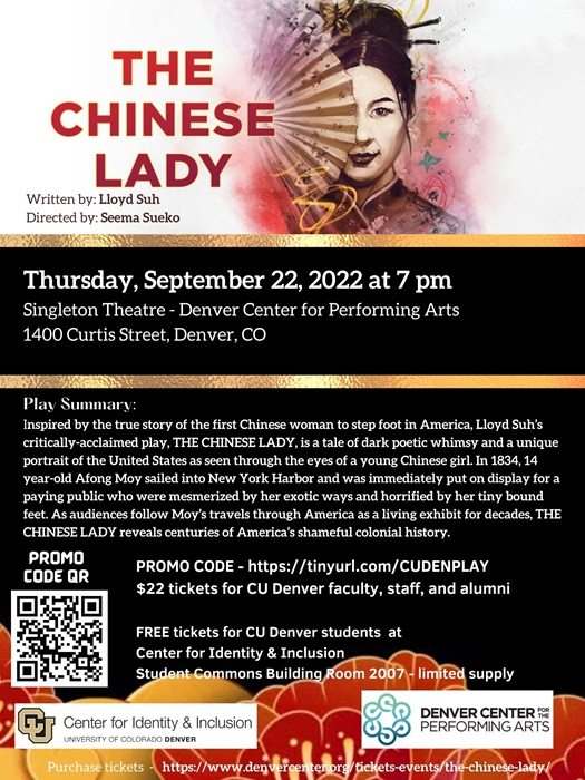 The Chinese Lady Poster 8.22.22