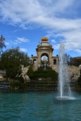 Fountain in Barcelona Spain