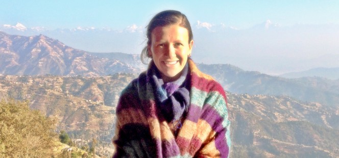 Suzanne Lewis in Nepal