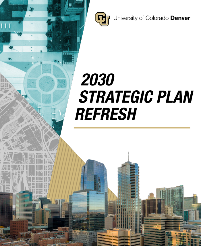 Front Page of Strategic Plan Refresh document