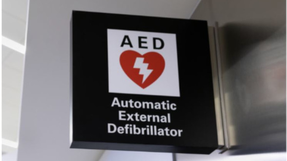 Automatic External Defibrillator sign