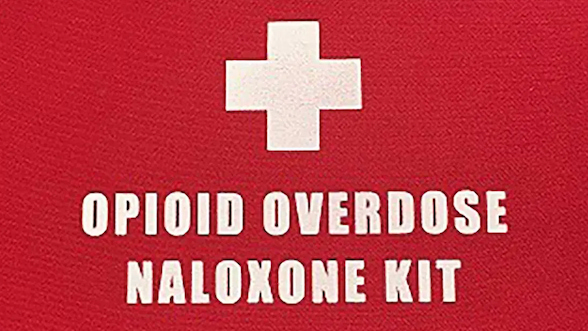 Naloxone kit for opioid overdose