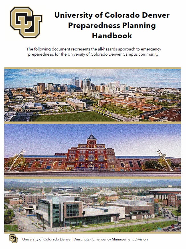 preparedness planning handbook cover page