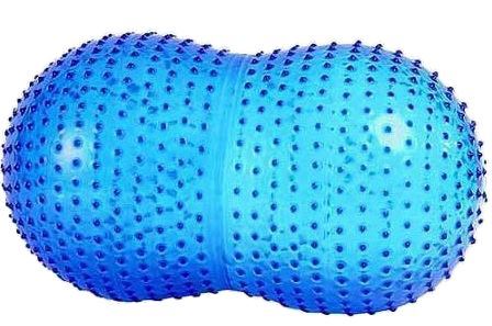 large, peanut-shaped sensory ball, similar to an exercise ball