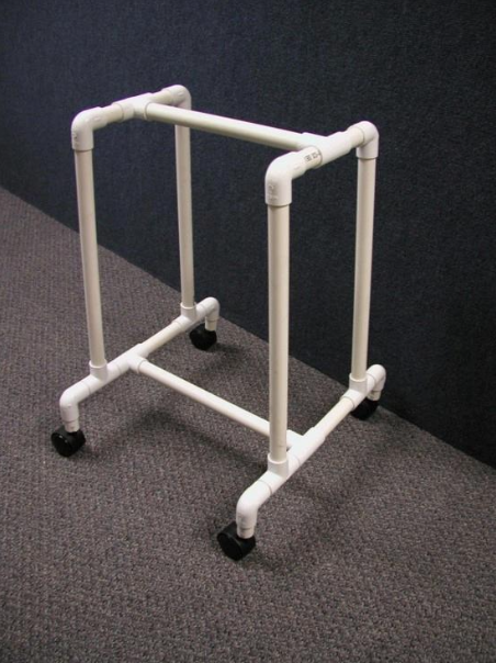 walker made from pvc pipe