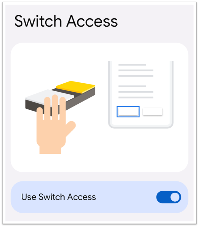 switch access settings