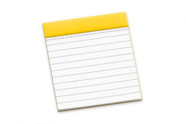 lined notebook icon