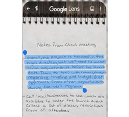 google searching printed text