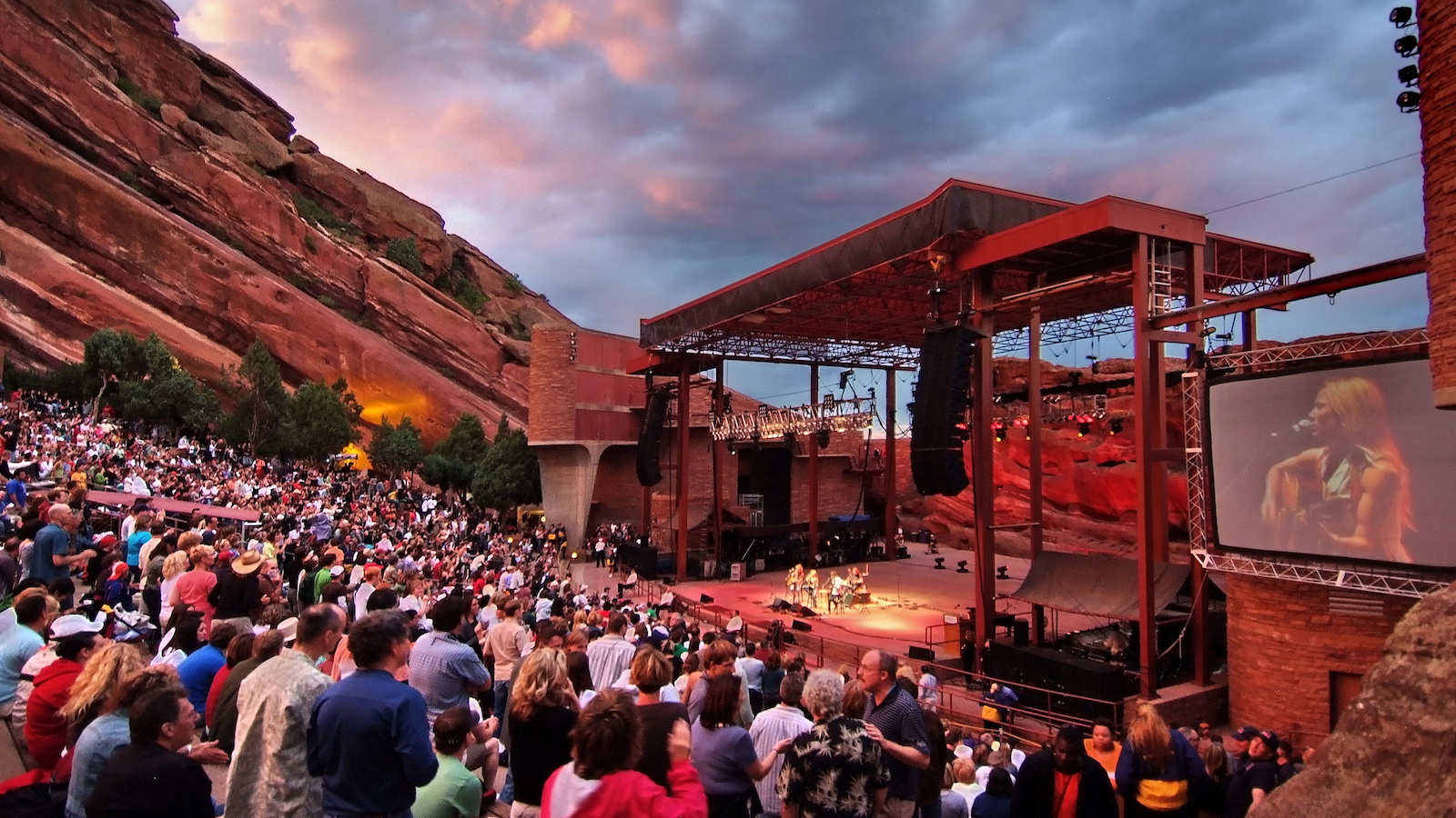 Concert at Red Rocks Park and Amphitheatre